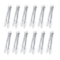 6 Pack Serving Tongs Kitchen Tongs, Buffet Tongs, Stainless Steel Food Tong Serving Tong, small tongs